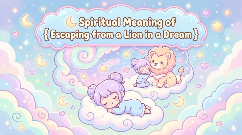  Spiritual Meaning of Escaping from a Lion in a Dream