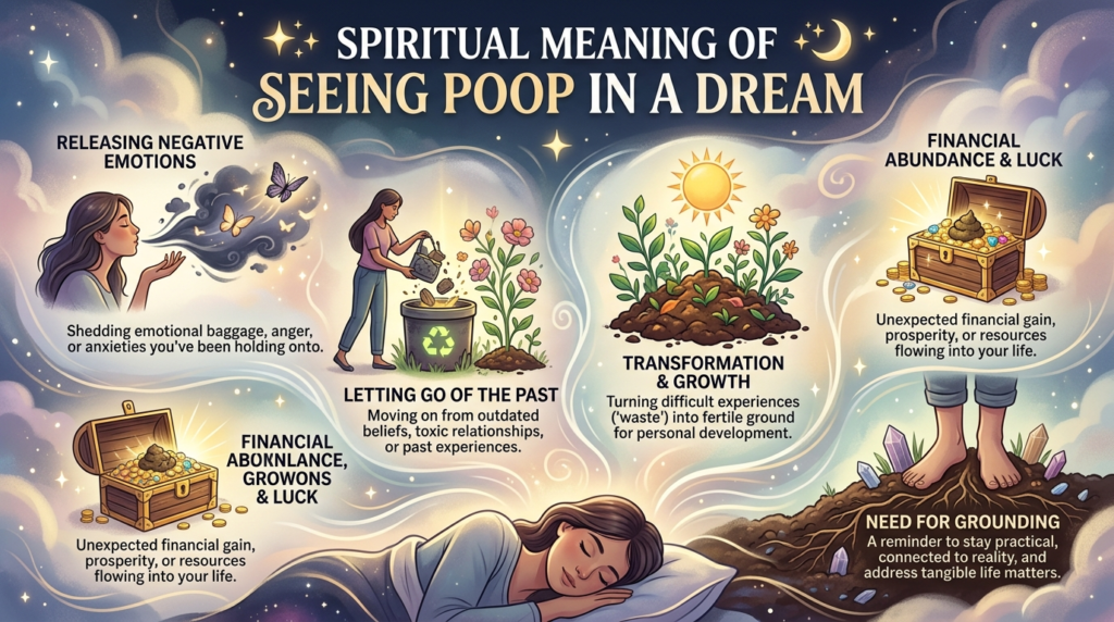  Spiritual Meaning of Seeing Poop in Dream 