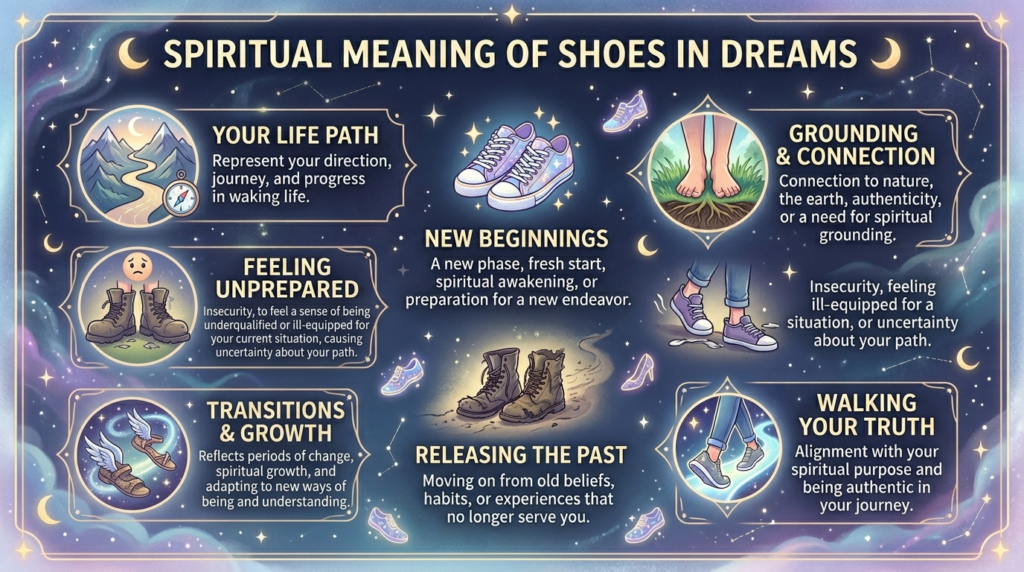  Spiritual Meaning of Shoes in Dreams