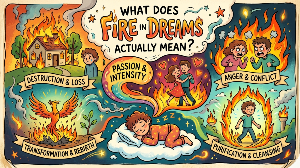 What Does Fire in Dream Meaning Actually Mean?