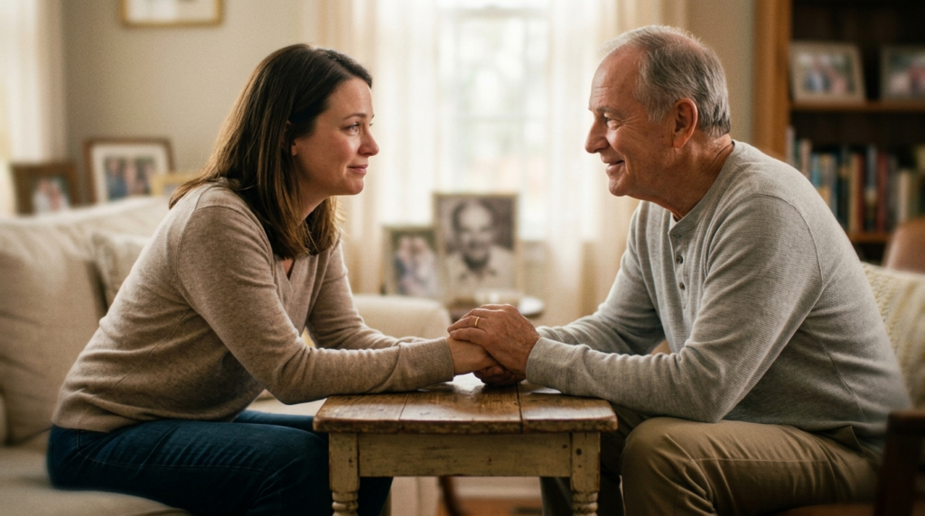 Spiritual Meaning of Seeing Dead Father Alive in Dream Meaning