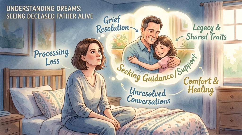 What Does Seeing Dead Father Alive in Dream Meaning Mean?