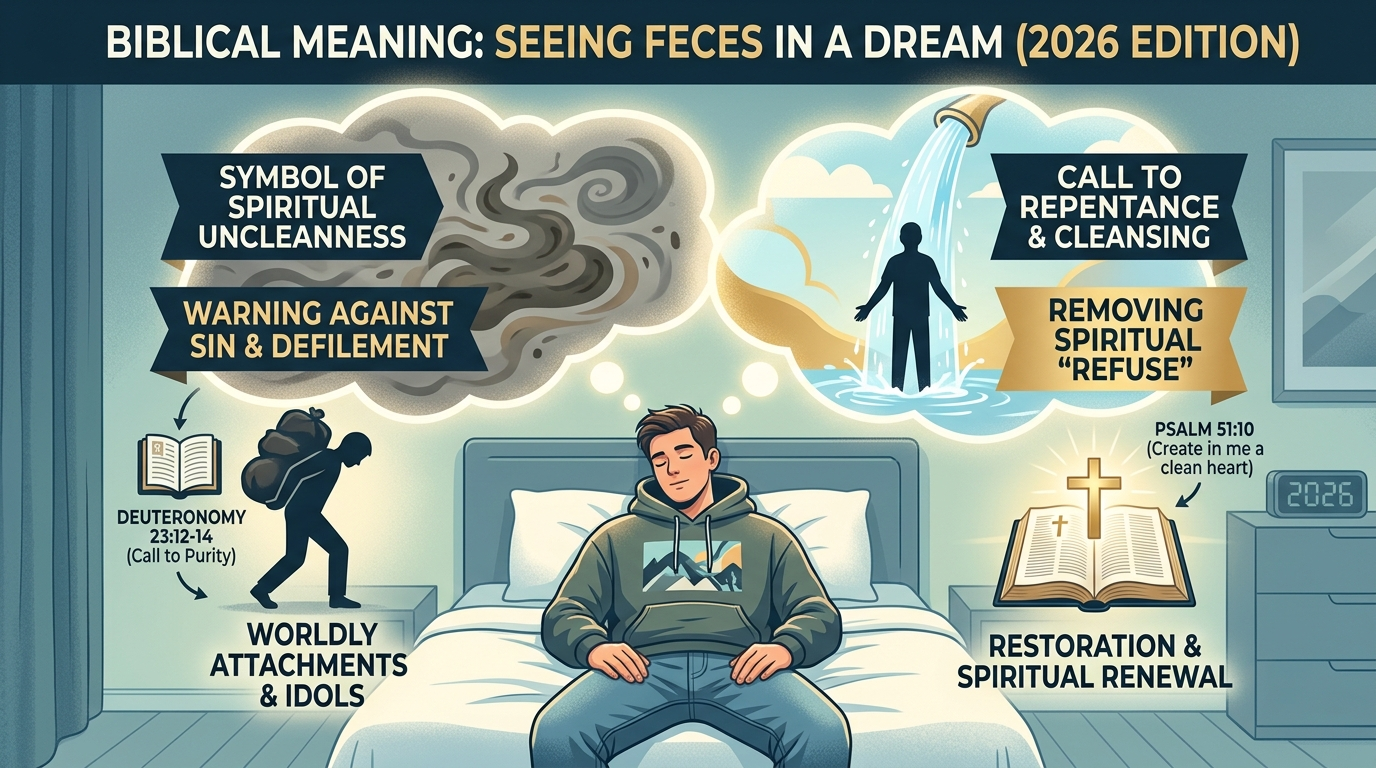 Biblical Meaning of Seeing Feces in a Dream (2026)