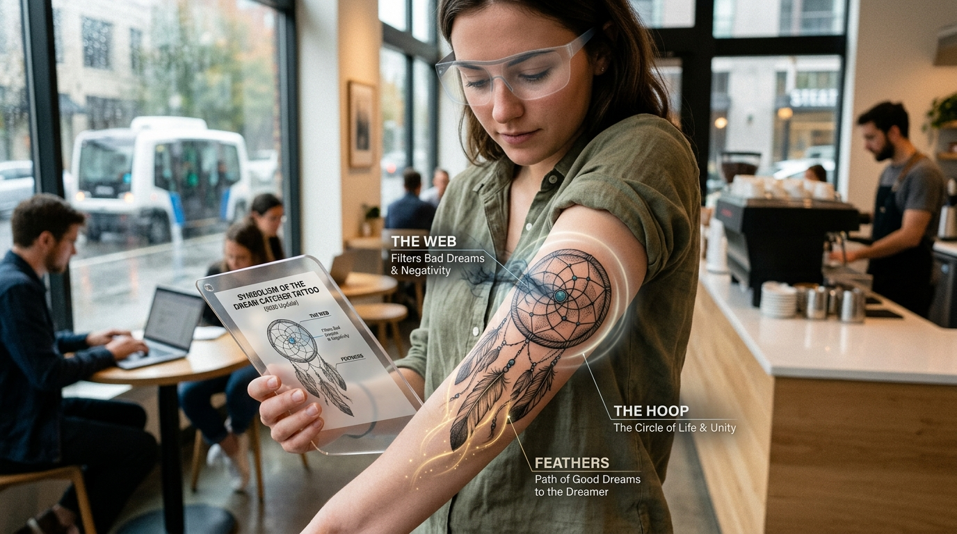 Dream Catcher Tattoo Meaning (2026)