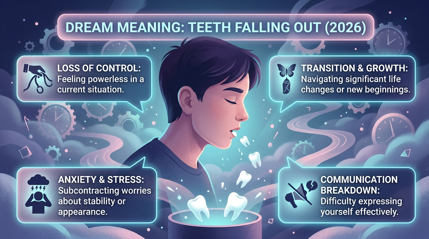 Dream Meaning Teeth Falling Out (2026)