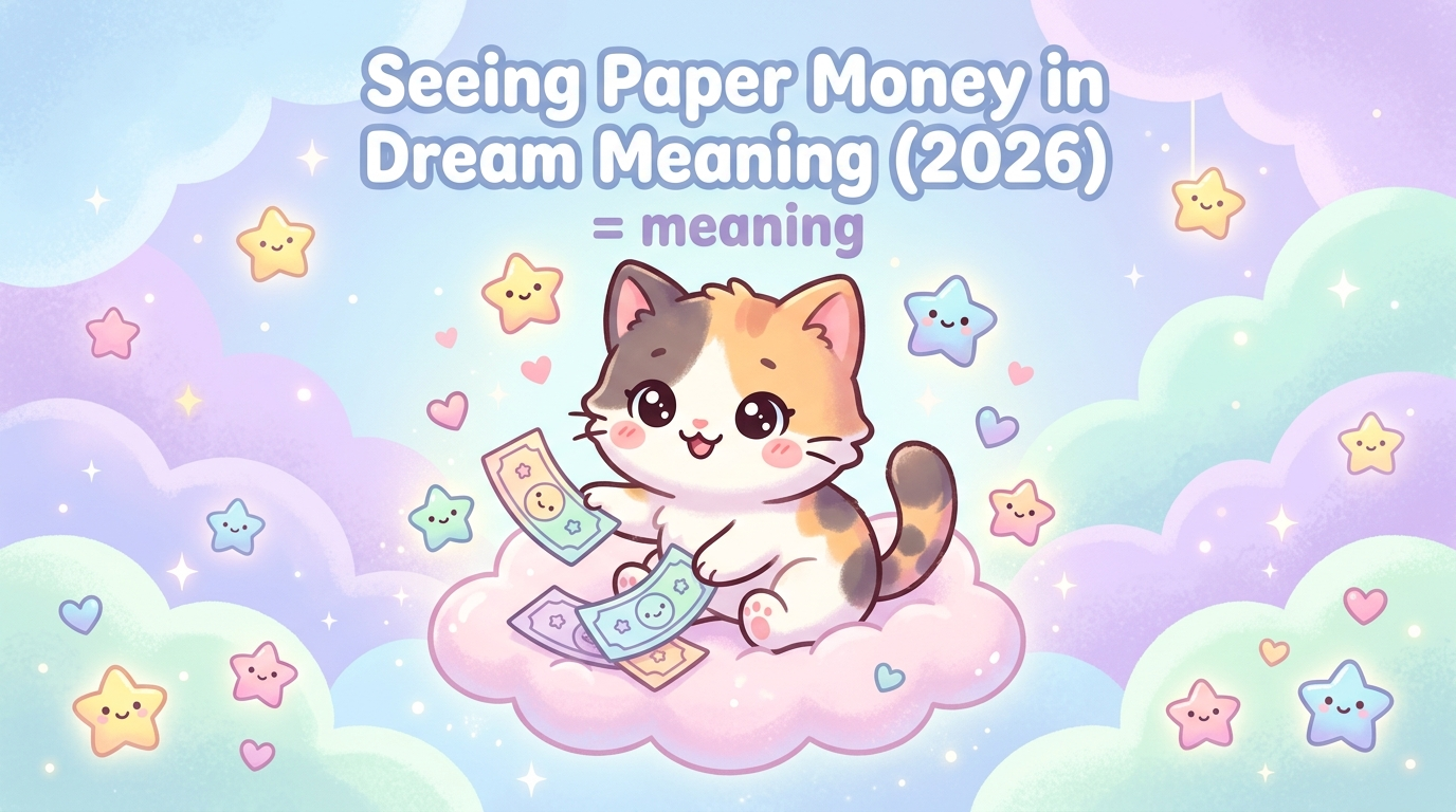 Seeing Paper Money in Dream Meaning (2026)