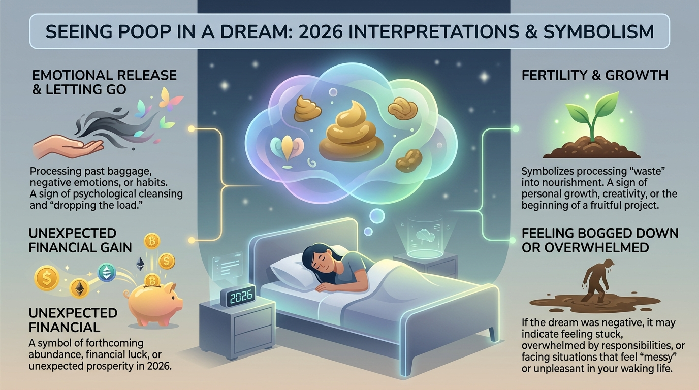 Seeing Poop in Dream Meaning (2026)