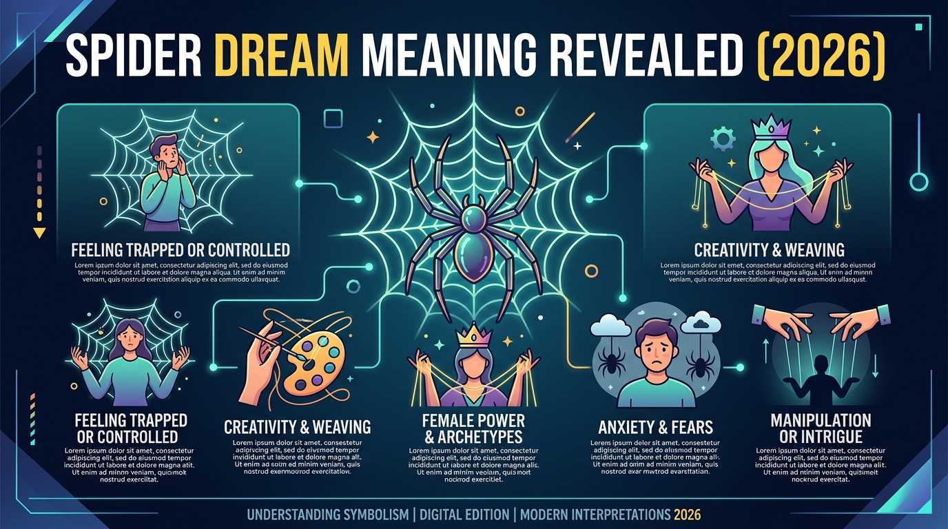 Spider Dream Meaning Revealed (2026)