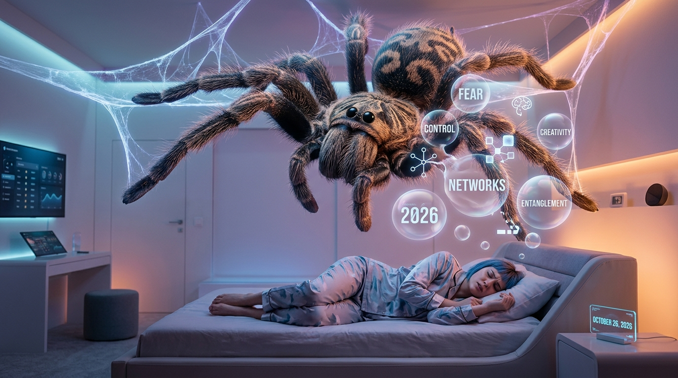 Giant Spider Dream Meaning (2026)